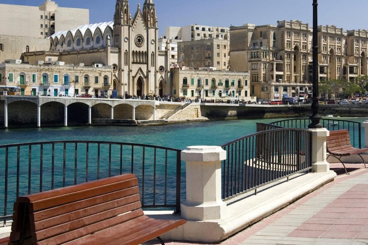 Modern 3 Bedroom Apartment In Central Sliema Ngoại thất bức ảnh