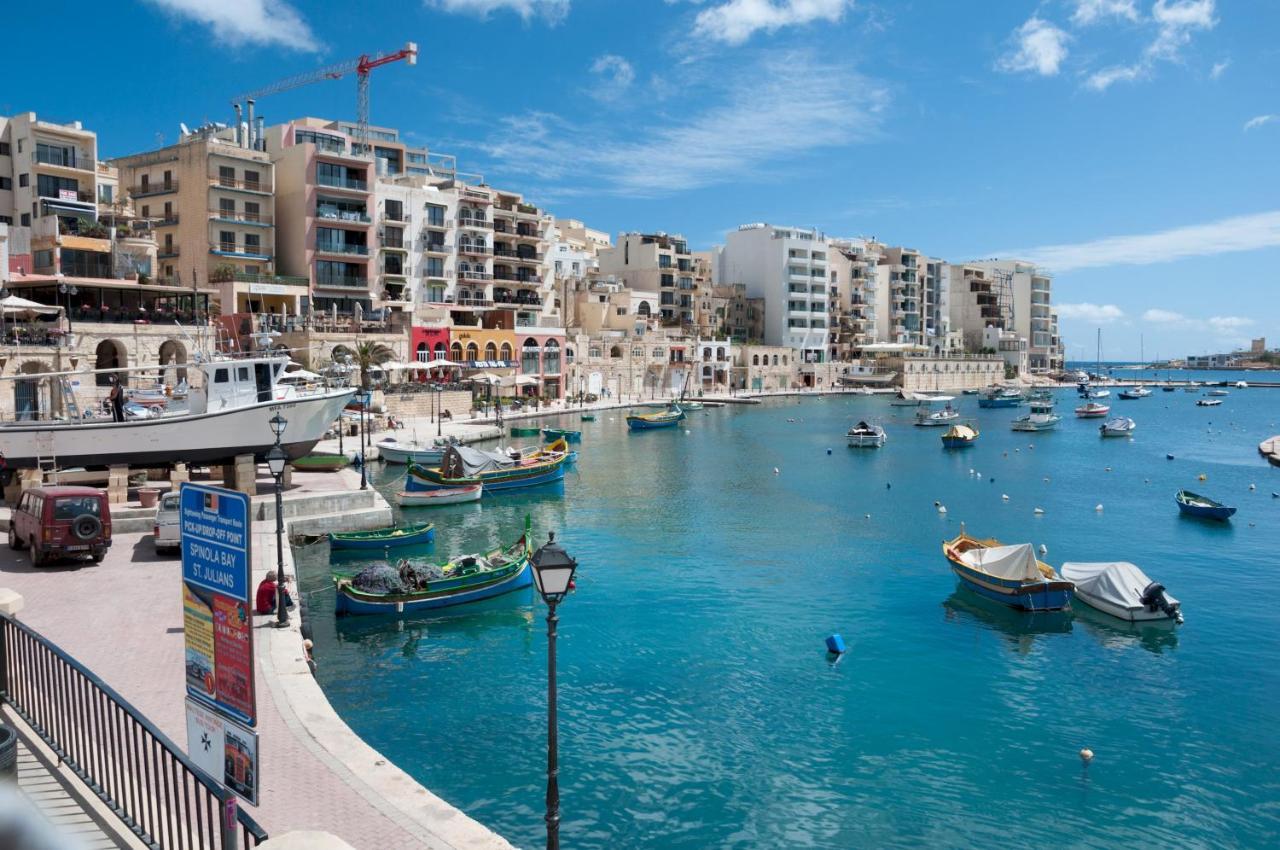 Modern 3 Bedroom Apartment In Central Sliema Ngoại thất bức ảnh